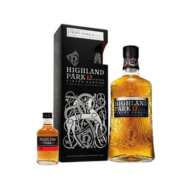 高原12年純麥威士忌套裝