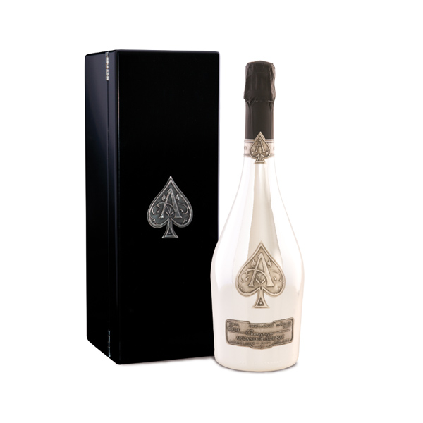 黑桃A香檳 (白金木禮盒)