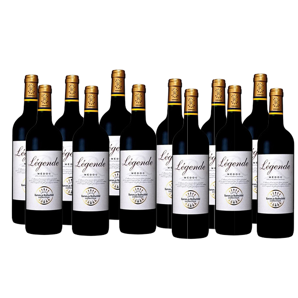 【12支套裝】拉菲傳奇梅洛克紅葡萄酒 2013